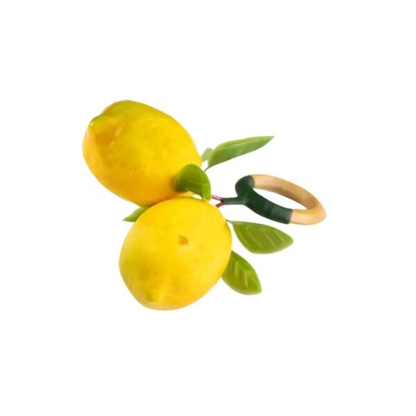 SICILIAN LEMON NAPKIN RING - Image 2