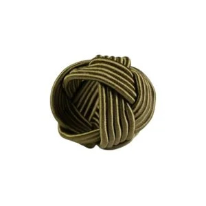 MOSS GREEN KNOT NAPKIN RING