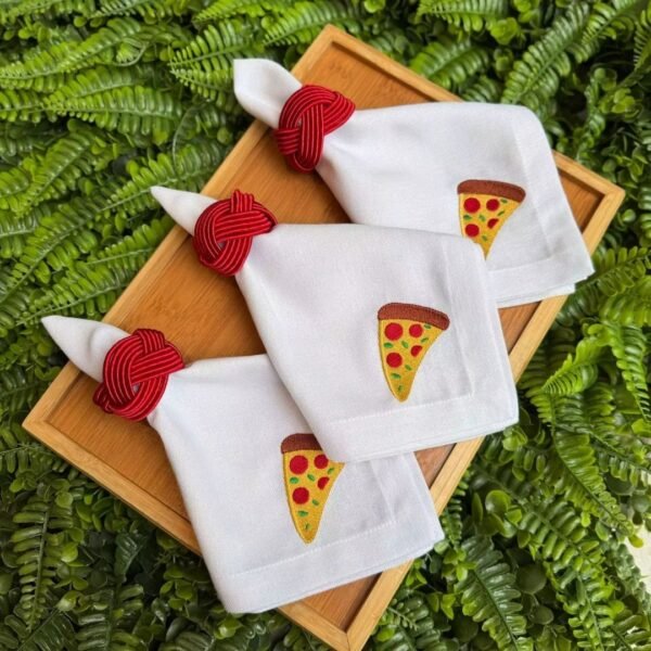 RED KNOT NAPKIN RING - Image 3