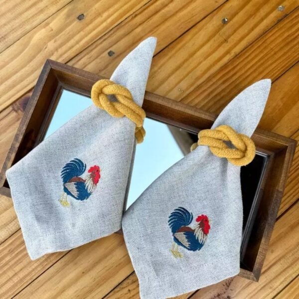 FARM ROOSTER NAPKIN - Image 2