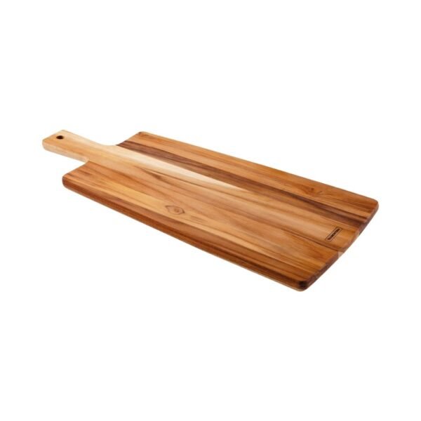 tramontina chopping board. A wooden chopping board.