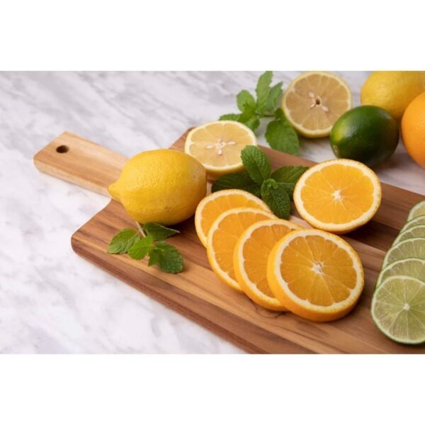 tramontina chopping board. A wooden chopping board.