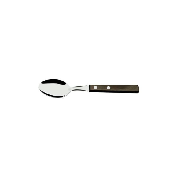 Tramontina wooden handle tea spoon set. A 6 pieces tramontina wood handle tea spoon set.