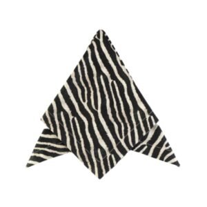 PRINTED NAPKIN – ZEBRA SAFARI COLLECTION